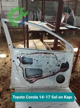 Toyota Corolla Sol Ön Kapı 14-17 çıkma parça