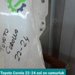 Toyoto Corola 22-24 sol on camurluk