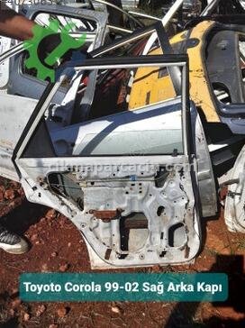 Toyota Corolla Sağ Arka Kapı 99-02 çıkma parça