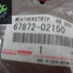 TOYOTO COROLLO 08-10 SOL ARKA KAPI TOZ LASTİĞİ ORJ
