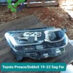 Toyoto Proace/Doblo5 19-23 Sag Far