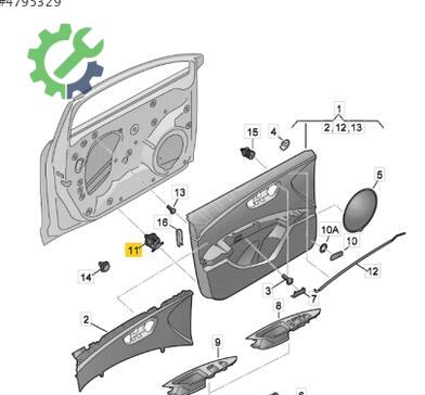 Seat Leon Kapı Döşemesi 4H0867260 çıkma parça
