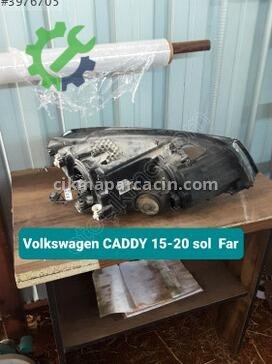 Volkswagen Caddy Sol Ön Far 15-20 çıkma parça
