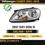 VOLKSWAGEN CADDY 2003 2010 SAĞ FAR  2K0941006D