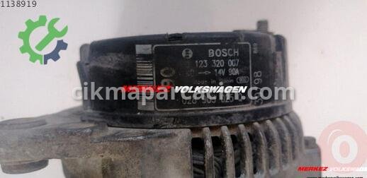 Volkswagen Golf Şarj Dinamosu 028903025Q çıkma parça