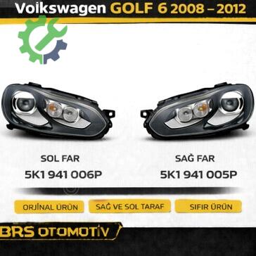 Volkswagen Golf Sağ Ön Far çıkma parça