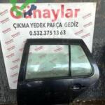 Volkswagen Golf Orijinal Çıkma Sol Arka Kapı