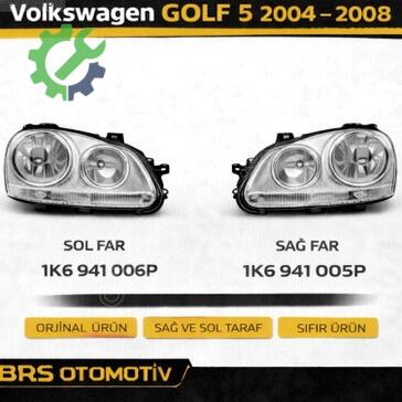 Volkswagen Golf Sağ Ön Far çıkma parça