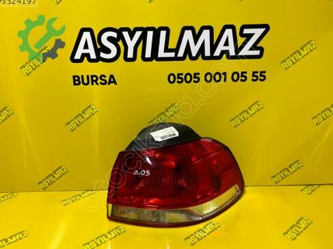 Volkswagen Golf Sağ Arka Stop çıkma parça