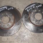 VOLKSWAGEN GOLF 7 ÖN FREN DİSKLERİ ORJİNAL