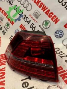 Volkswagen Golf 7 Sol Arka Ledli Stop