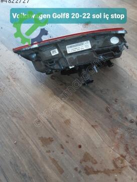Volkswagen Golf Sol Arka Stop GOLF8 çıkma parça