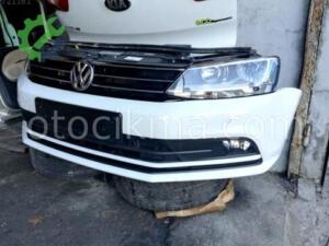 Volkswagen Jetta 2017 Dolu ön tampon beyaz hatasız orjinal