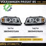 VOLKSWAGEN PASSAT 1998 2005 SAĞ SOL FAR 3B0941015AN 3B0941016AN