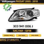 VOLKSWAGEN PASSAT  2005 2010 SAĞ FAR  3C0941006J