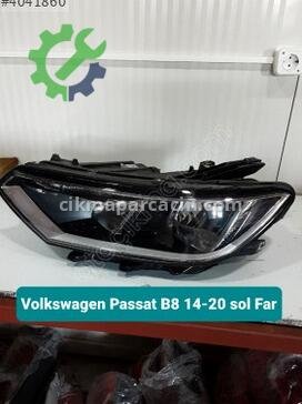 Volkswagen Passat Sol Ön Far 14-20 çıkma parça