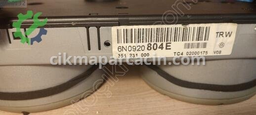 Volkswagen Polo Gösterge Paneli 6N0920804E çıkma parça