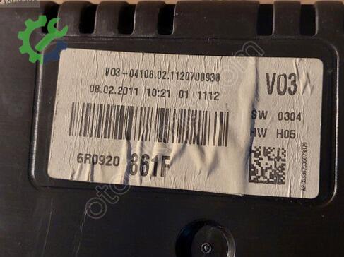 Volkswagen Polo Gösterge Paneli çıkma parça