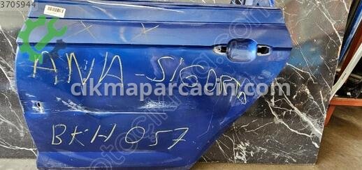 Volkswagen Polo Sol Arka Kapı 2G4833051 çıkma parça