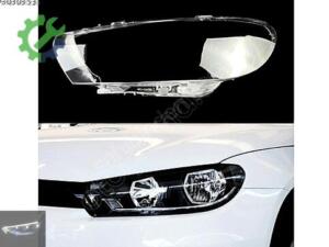 VOLKSWAGEN SCİROCCO DÜZ TİP SOL FAR CAMI 2008-2017