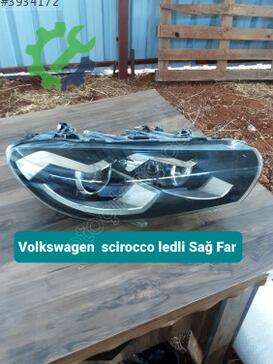 Volkswagen Scirocco Sağ Ön Far çıkma parça