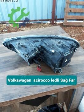 Volkswagen Scirocco Sağ Ön Far çıkma parça