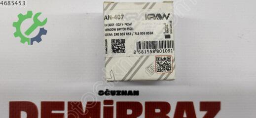 Volkswagen Passat Cam Açma Anahtarı 1K0959855 çıkma parça