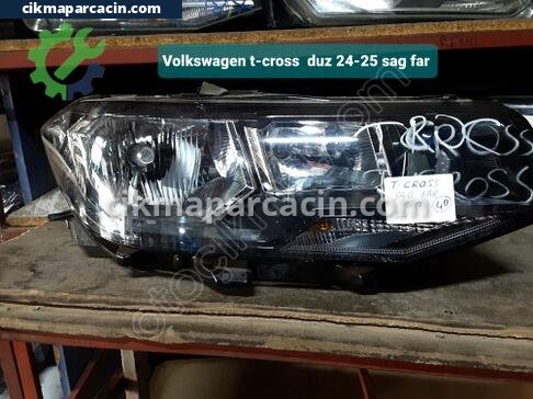 Volkswagen T-Cross Sağ Ön Far çıkma parça