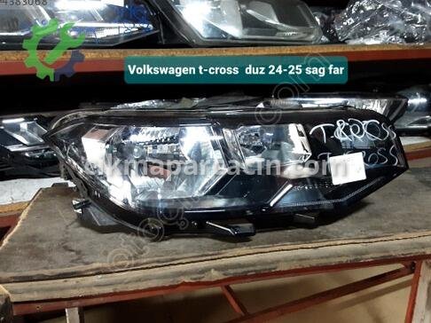 Volkswagen T-Cross Sağ Ön Far 24-25 çıkma parça