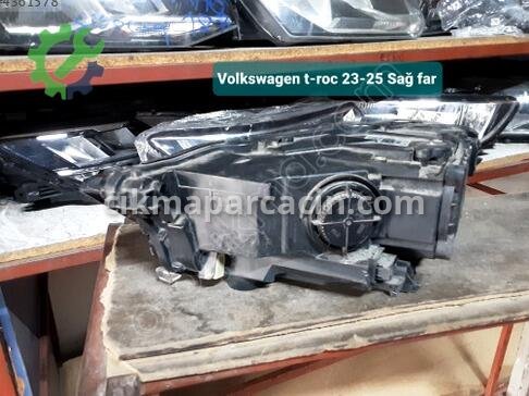 Volkswagen T-Roc Sağ Ön Far 23-25 çıkma parça
