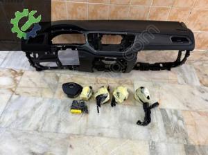 volkswagen T-roc ön göğüs torpido airbag hava yastığı komple set