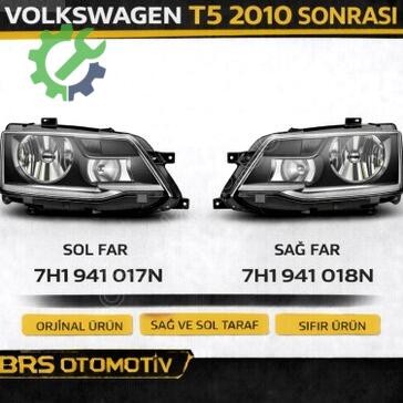 Volkswagen Transporter Sol Ön Far çıkma parça