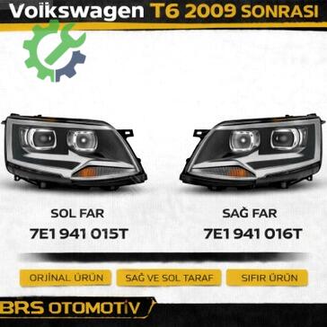 Volkswagen Transporter Sol Ön Far çıkma parça