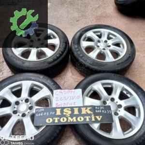 Volkswagencaddyçıkma orjinal jant lastiktakımı sökme 205-55-R16