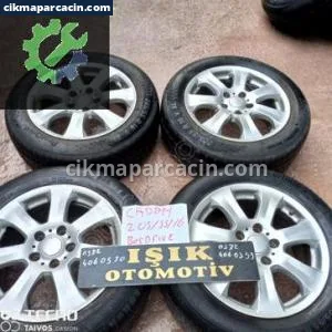 Volkswagencaddyçıkma orjinal jant lastiktakımı sökme 205-55-R16