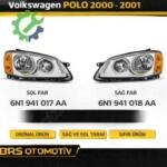 VOLSKWAGEN POLO 2000 2001 SOL FAR 6N1941017AA 6N1941018AA