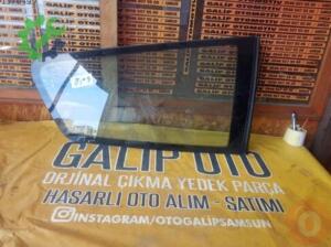 Volskwagen Polo Tek Kapı Sol Arka Kelebek Cam Orjinal Çıkma