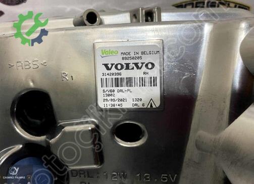 Volvo S60 Gündüz Ledi çıkma parça