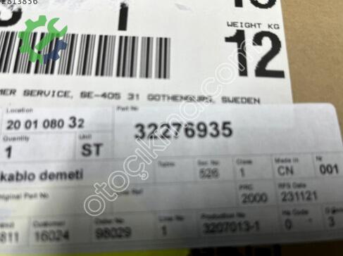 Volvo S90 Elektrik Tesisatı 32276935 çıkma parça