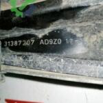Volvo s90 sol arka taşıyıcı rot kolu çıkma yedek parça