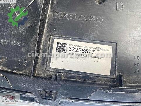 Volvo S90 Sağ Ön Far 32228677 çıkma parça