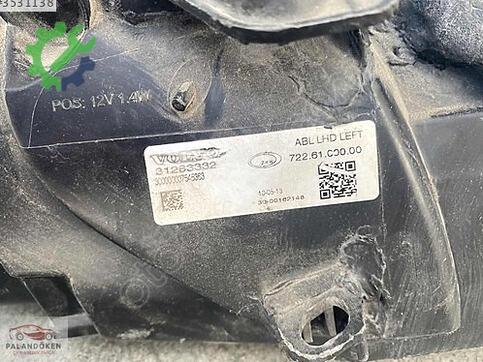 Volvo V40 Sağ Ön Far 2012-2016 çıkma parça