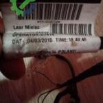 Volvo V40 ön tampon gündüz farı tesisatı
