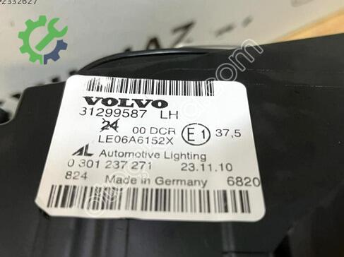 Volvo V50 Sol Ön Far 31299587 çıkma parça
