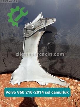 Volvo V60 Sol Çamurluk çıkma parça