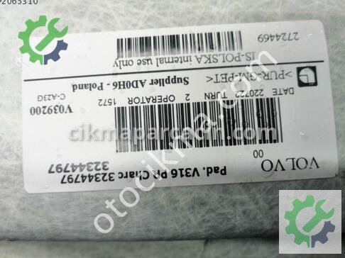 Volvo XC40 Tavan Döşemesi 32344797 çıkma parça