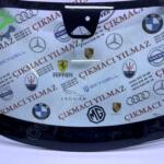 Volvo xc60 ön cam orjinal çıkma cam