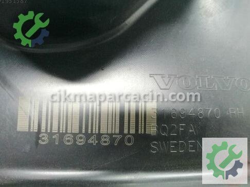Volvo XC60 Davlumbaz 31694870 çıkma parça