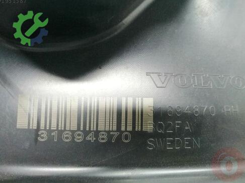 Volvo XC60 Davlumbaz 31694870 çıkma parça