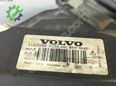 Volvo XC60 Xenon Far 31420258 çıkma parça